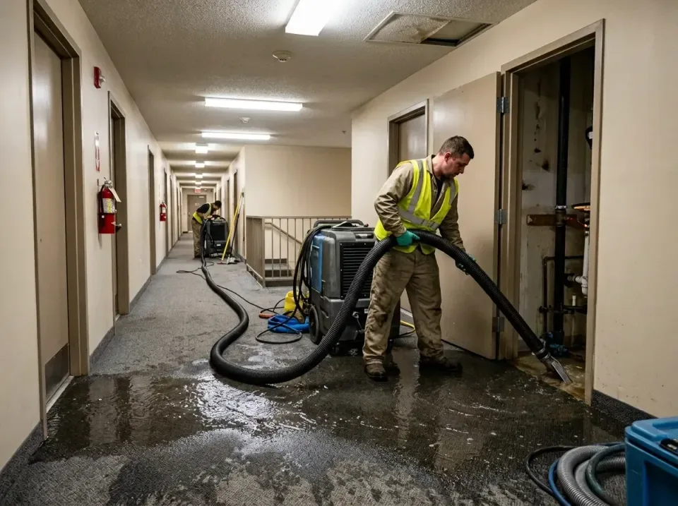 multi-unit-apartment-hallway-f-005 — frequently asked questions, Emergency Burst Pipe Water Extraction & Removal in Navasota…